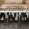 Flash Furniture 30" GN Metal Bar Stool-Black Poly Seat, 4PK 4-ET-31320-30-GN-R-PL2B-GG - alternate 1